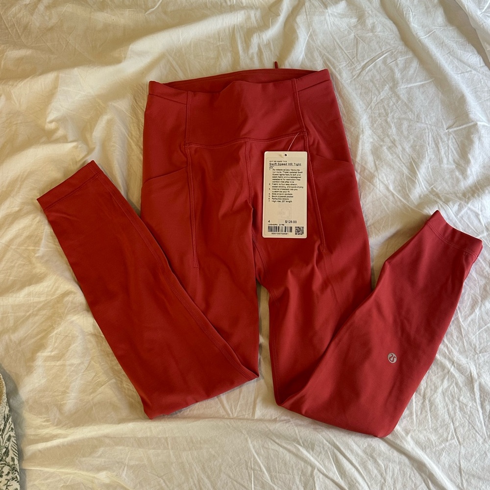 Lululemon Athletica Coral Leggings